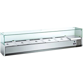 ВИТРИНА ХОЛОДИЛЬНАЯ HURAKAN HKN-VRX1500/330